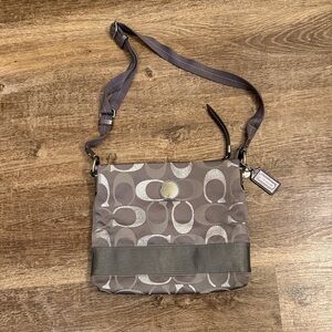 Coach Gray Crossbody Bag
